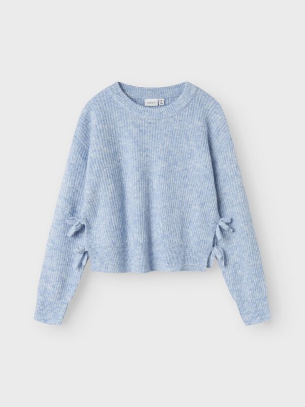 NKFLINNEA LS LOOSE SHORT KNIT