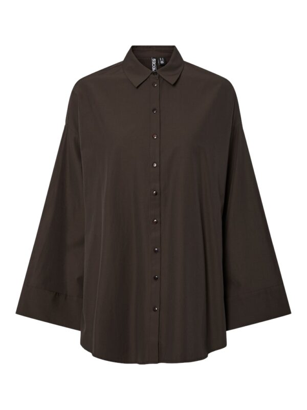 PCJENNA LS LONG OS SHIRT WVN D2D