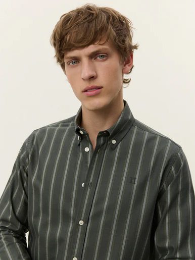 Konrad Striped Oxford Shirt