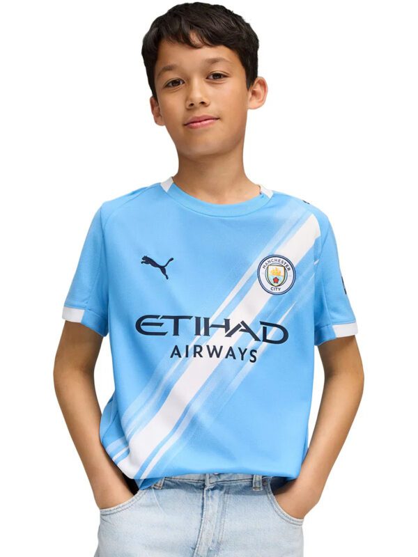 MCFC Home Jersey Replica Jr