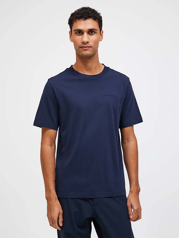 M Original Small Logo Tee-BLUE