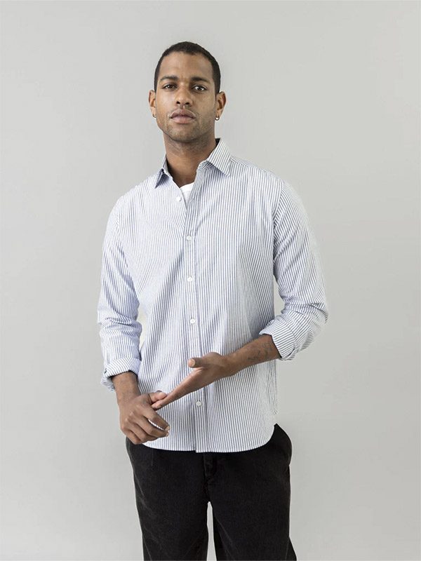 MMGMarco Oxford Stripe Shirt