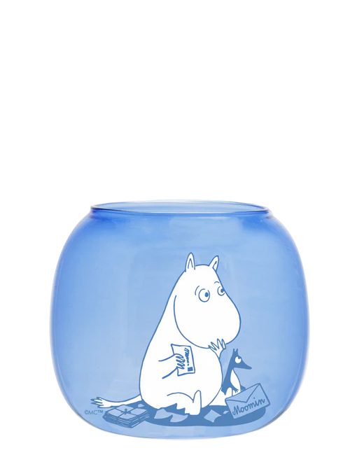 Mumitroldene fyrfadsstage Mumitroldene, blå