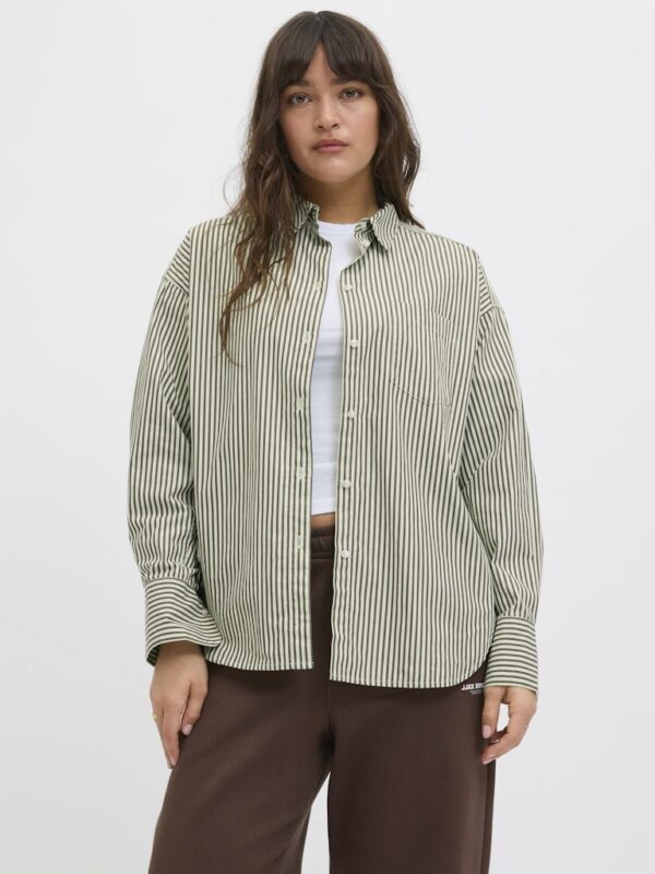 JXJAMIE LS RELAXED POPLIN SHIRT WVN