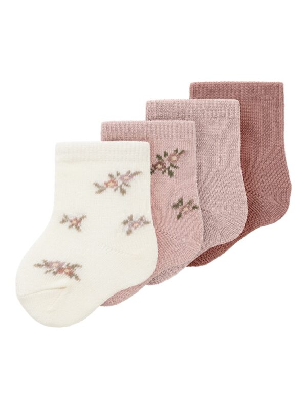 NBFWAK WO/BL 4P SOCK