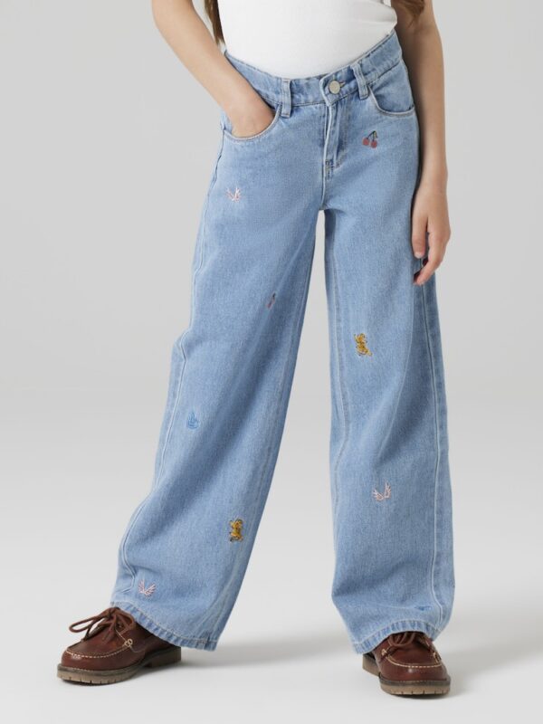 NKFROSE WIDE EMB JEANS 4999-ZA