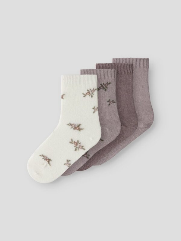 NMFWAK WO/BL 4P SOCK