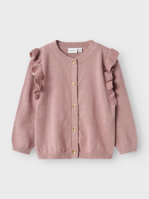 NMFABINNE LS KNIT CARD NOOS