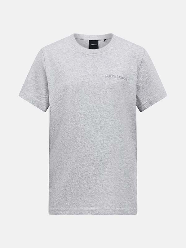 Jr Original Small Logo Te-MED GREY MELAN