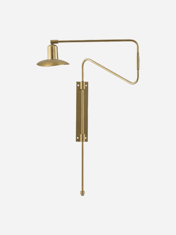 Wall lamp, HDSwing, Brass