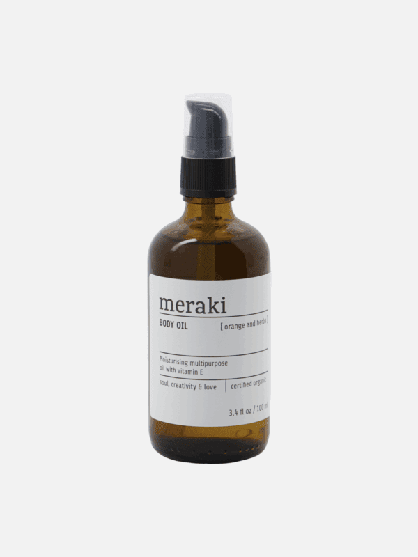 Body oil, Orange & herbs, 100 ml - Image 1