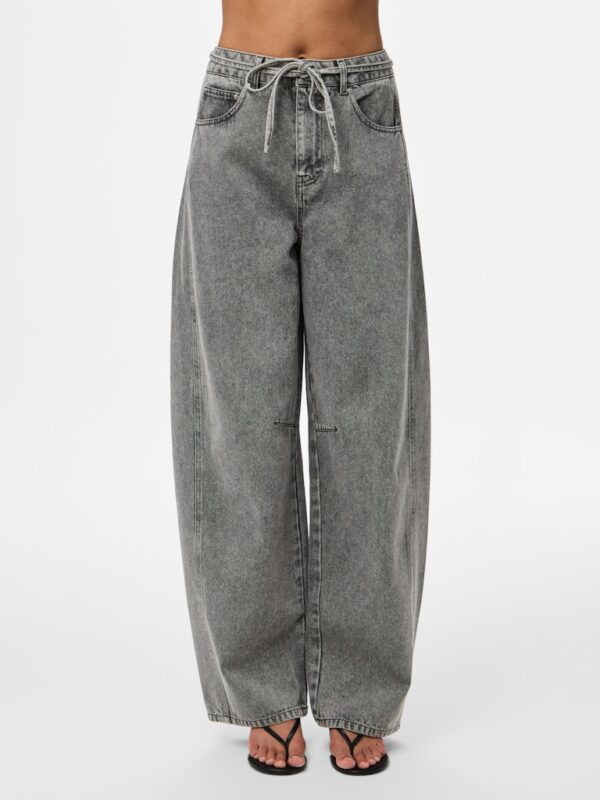 PCFENNA MW TIE BARREL JEANS D2D FSY