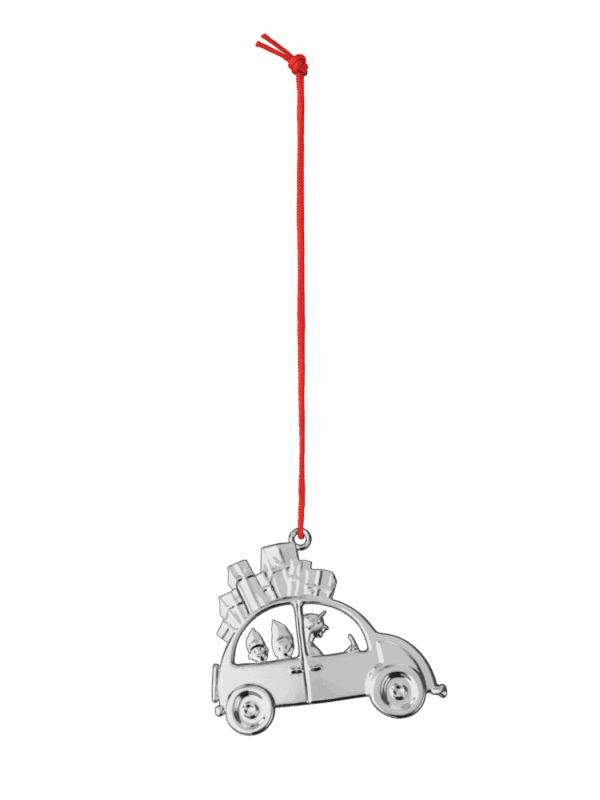 Julebil H6.5 forsølvet