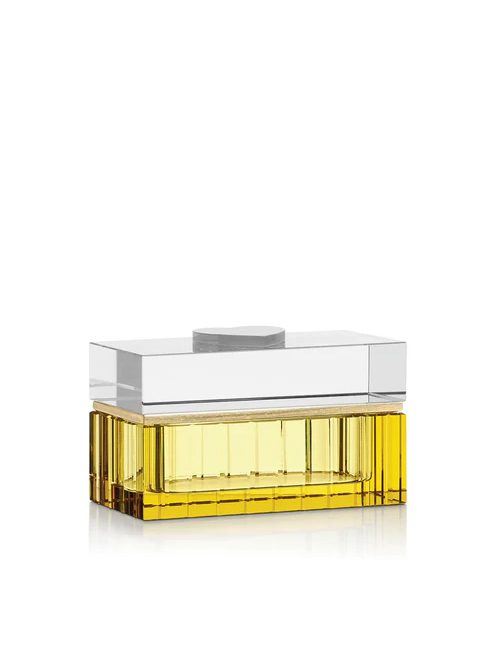 White Heart Trinket White/Clear/Yellow