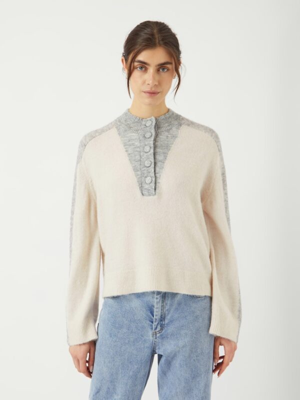 YASVIVIO LS KNIT PULLOVER S.