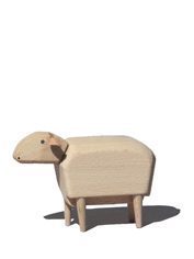 Crib Sheep, Beech Wood, Natural