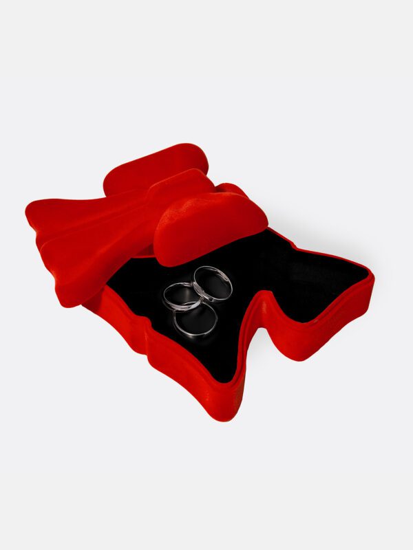 Storage Box, Bow, Red