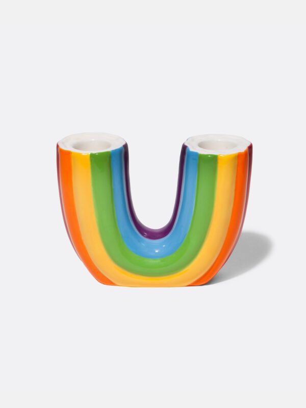 Candle Holder, L, Rainbow