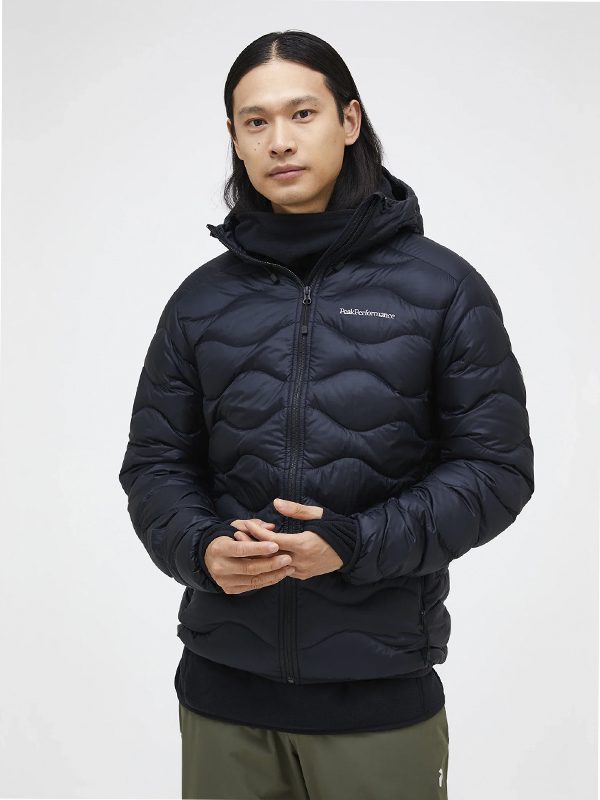 M Helium Down Hood Jacket-BLAC