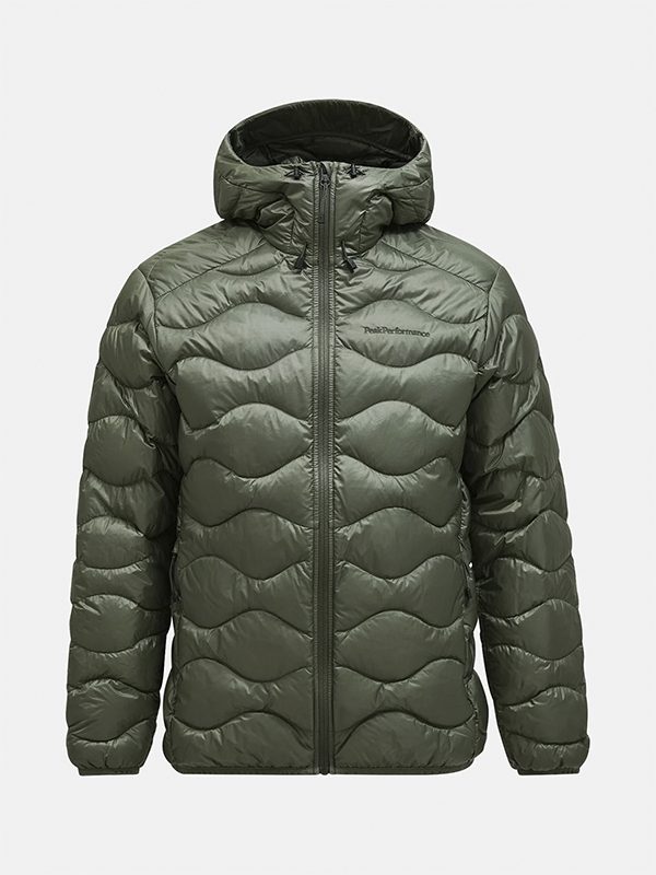 M Helium Down Hood Jacket-PINE