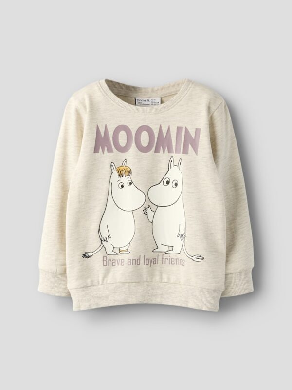 NMNSLOLI MOOMIN SWEAT BRU VDE