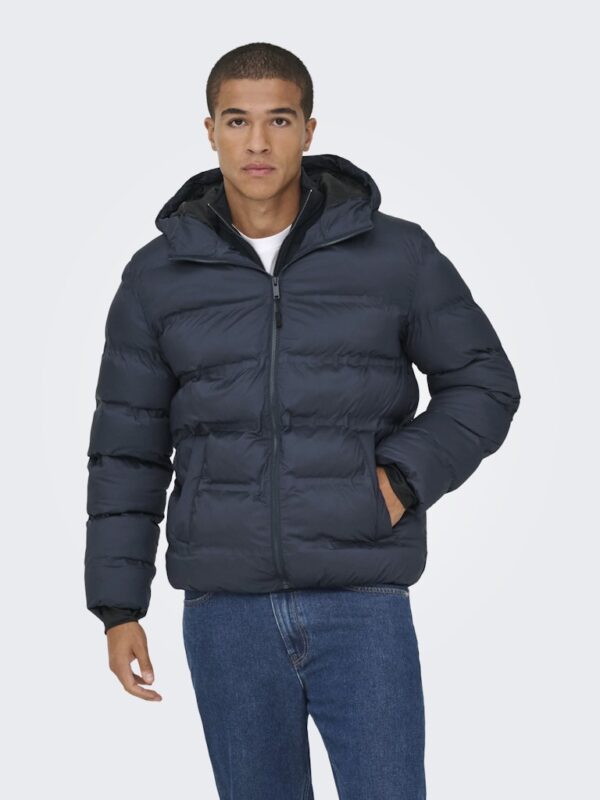 ONSUNION SEAMLES LIFE HOOD PUFFER