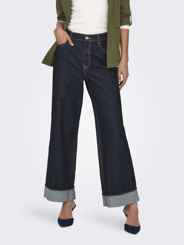 ONLHOPE HW WIDE FOLD UP RINSE DNM CRO