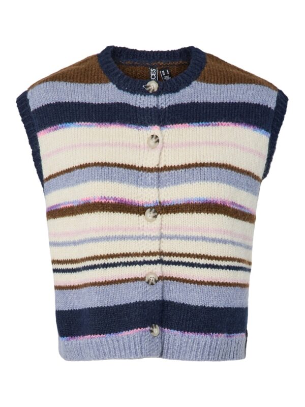 PCRYE SL POLO KNIT VEST BC