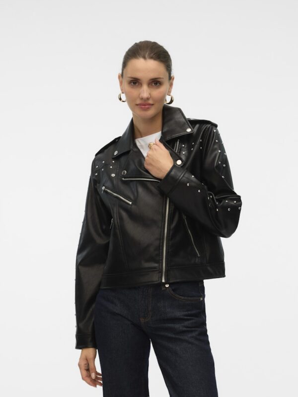 VMRAMON ANNASTUD SHORT COATED JACKET