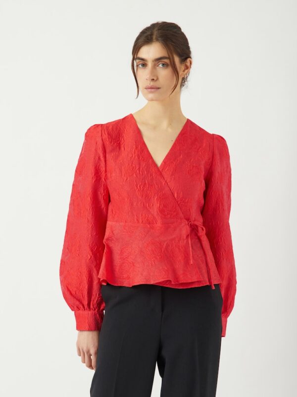 YASJORIN LS WRAP TOP