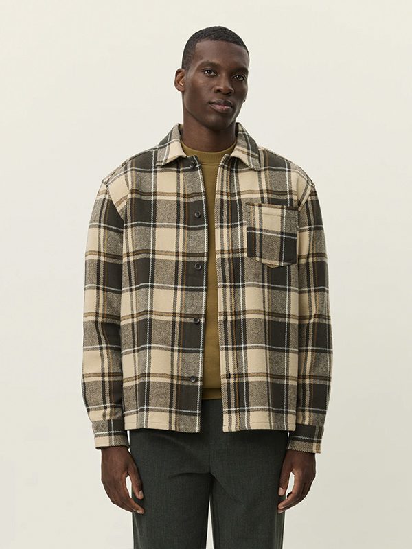 Loan Check Twill Overshirt