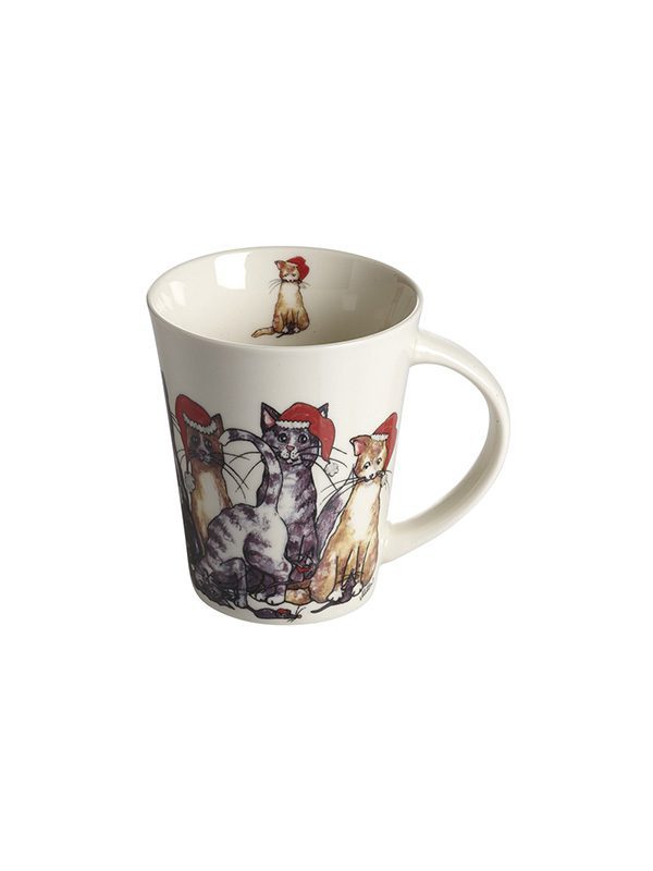 Mug Santa Cats, H.11cm, 35cl