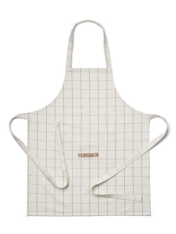 Check Apron - Brown Sugar