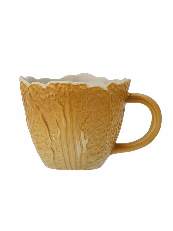 Savanna Cup, Yellow, Stoneware
