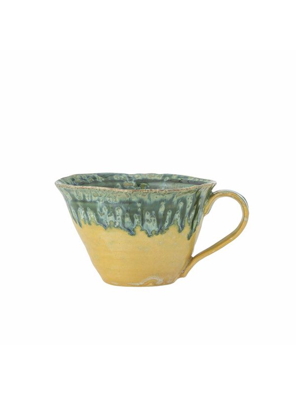 Milani Cup, Green, Stoneware