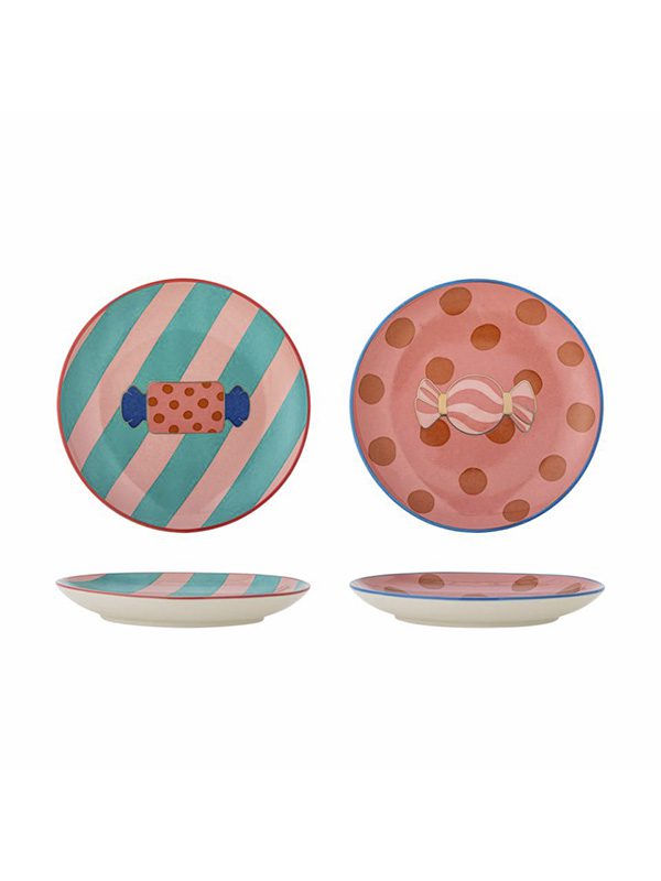 Caramella Plate, Multi, Stoneware