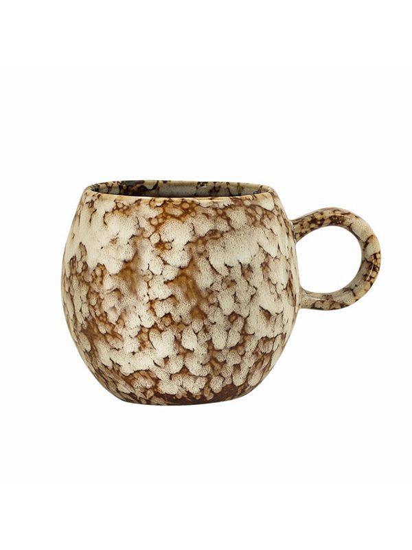 Paula Cup, Brown, Stoneware