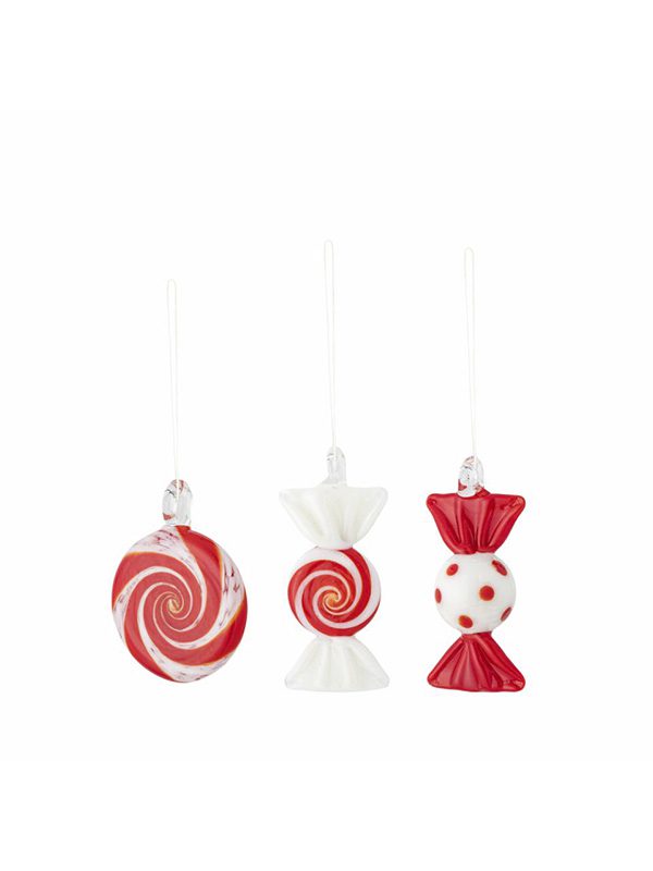 Festive Ornament, Red, Glass