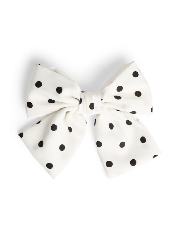 PCPERNILLE DOTS BOW HAIRCLIP