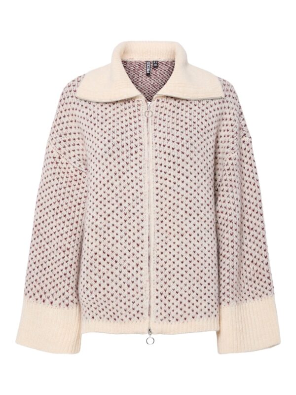 PCMORDIC LS LOOSE KNIT CARDIGAN BC