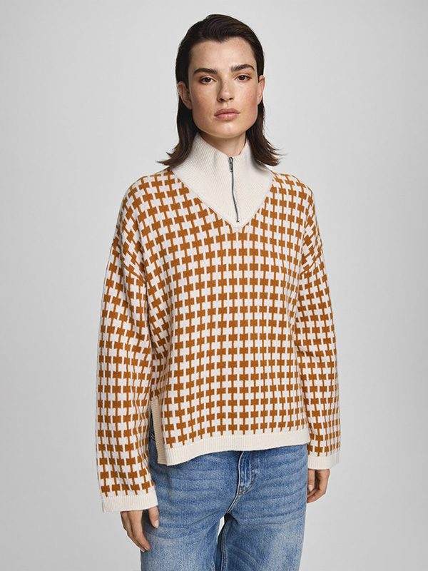 MSCHAmaria Zip Pullover