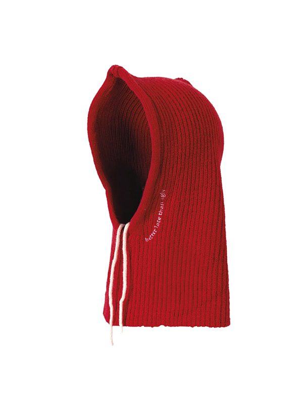 Balaclava "better late than ugly"