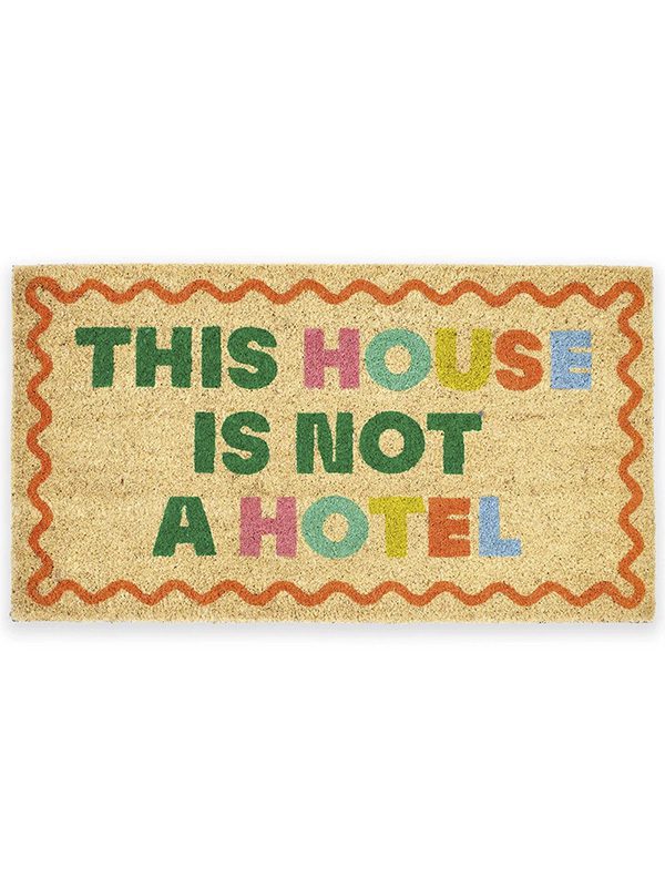 Doormat "this house is not a hotel" 40*70 cm