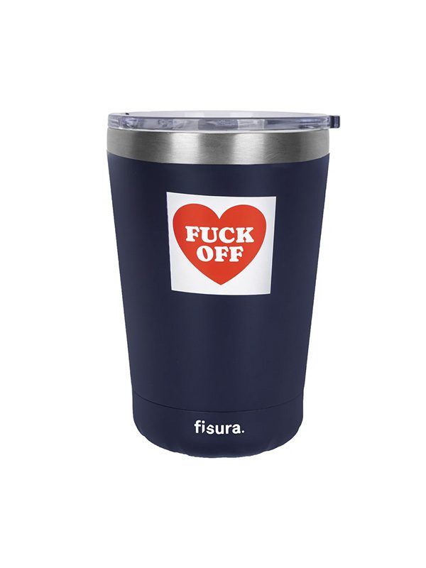 Thermo "fuck off" blue