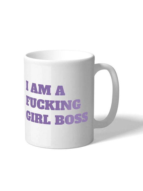 Mug 'I'm a fucking Girl Boss' ENG