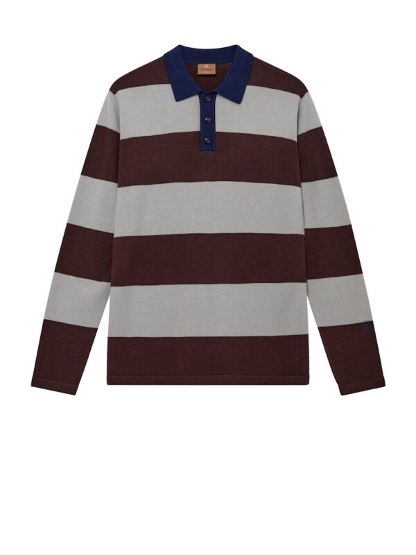 MMGRoyal Preppy LS Polo Knit