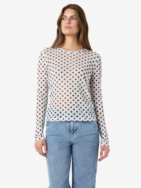 NMJUDITH L/S MESH TOP JRS LX