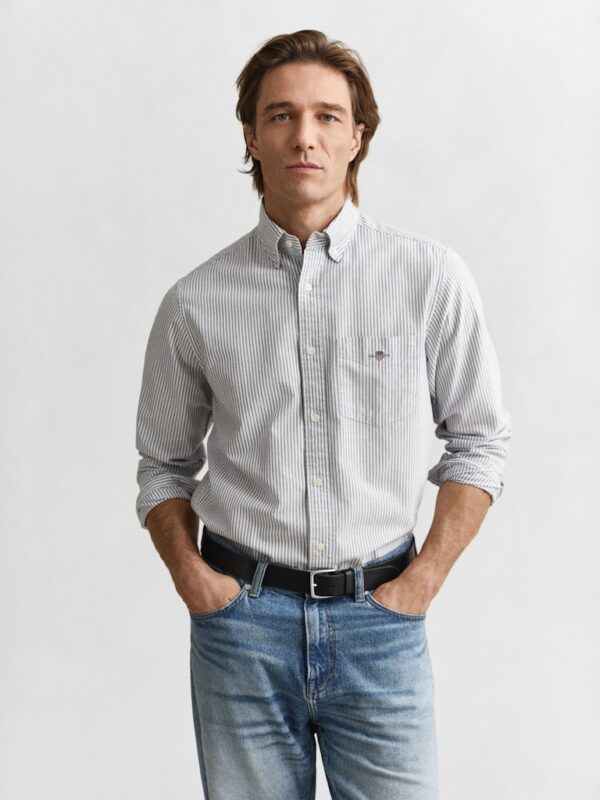 REG CLASSIC OXFORD STRIPE SHIRT