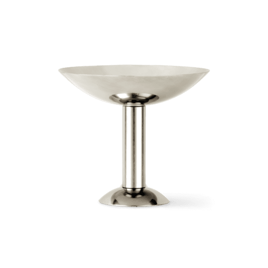 Metal Champagne Coupe Tall - stainless steel