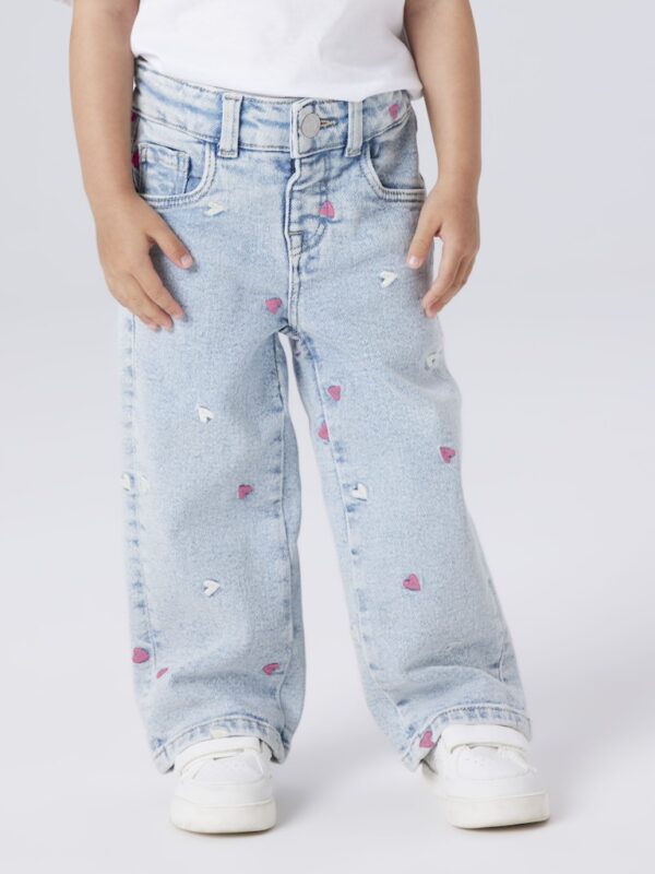 NMFROSE WIDE EMB JEANS 2633-FR